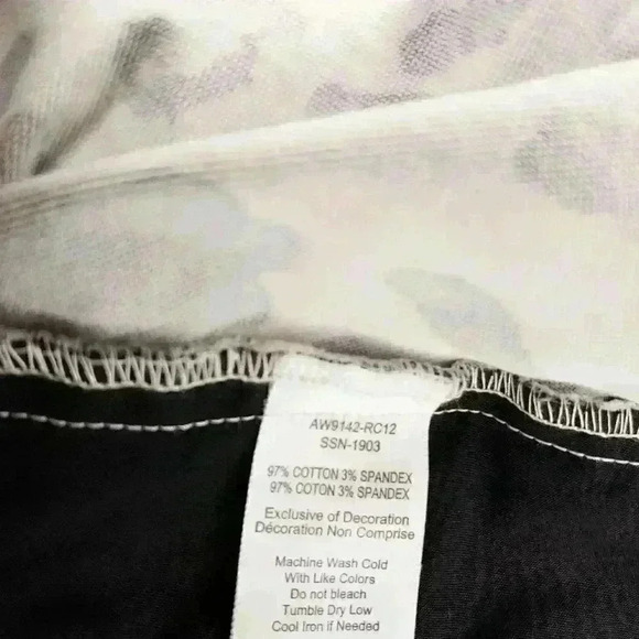 atm Leopard Print Ankle Crop Slim Pants Size 2 - Picture 14 of 14